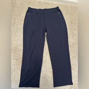 Women’s CJ Banks Navy Straight Leg Pant